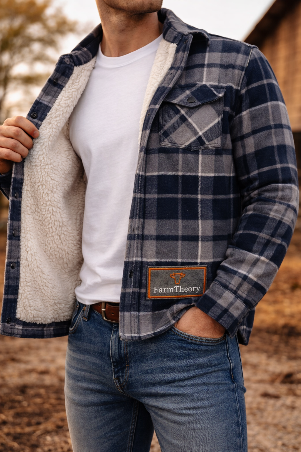 Sherpa-Lined Shacket